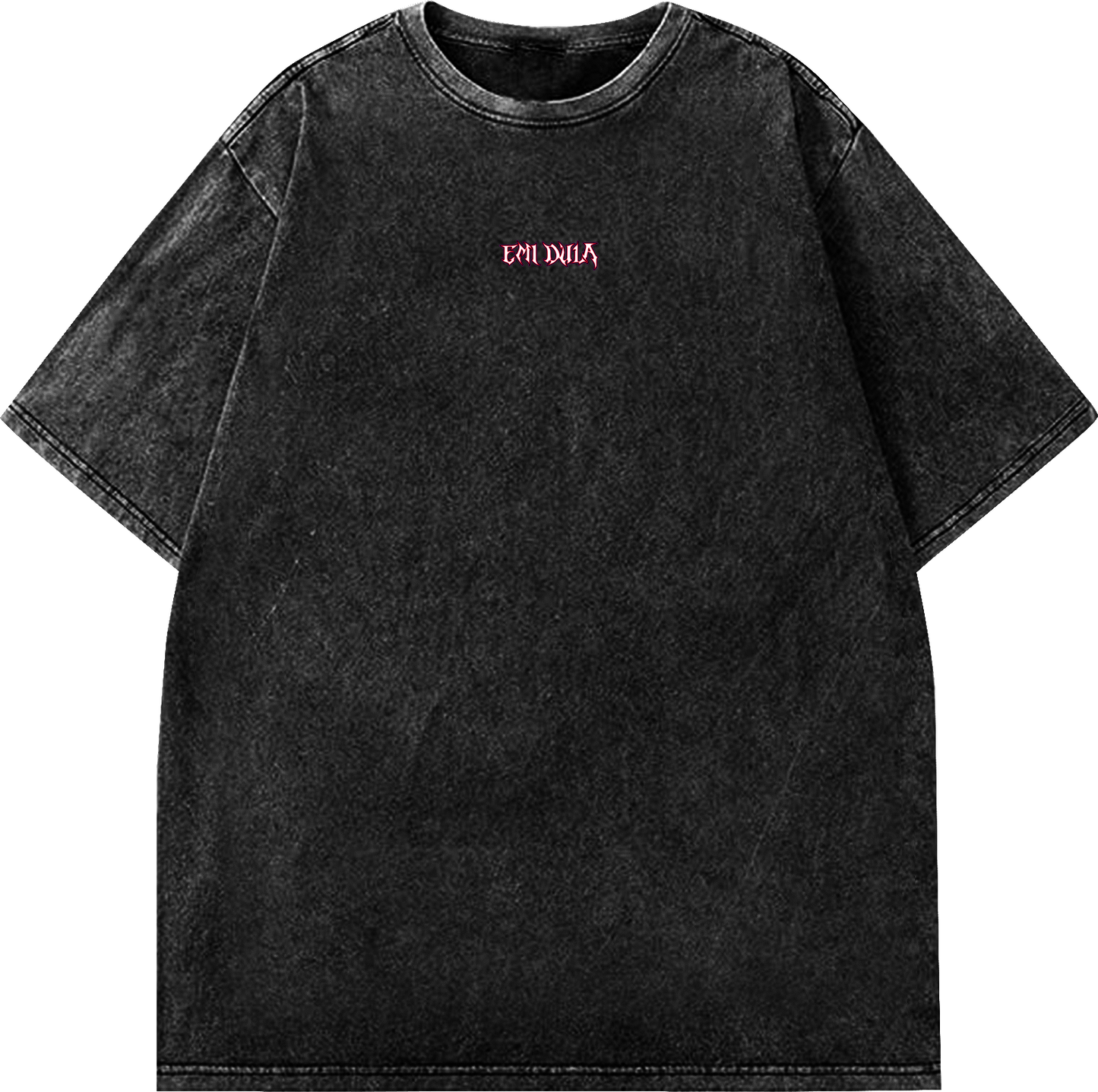 Emi Dula - OVERSIZED Acid Wash Tee