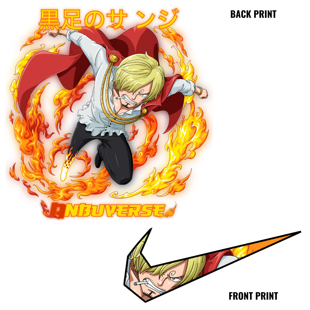 Sanji Diable Jambe x Origami Hoodie