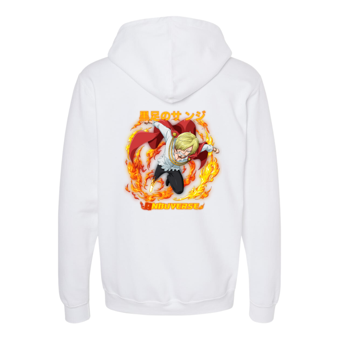 Sanji Diable Jambe x Origami Hoodie